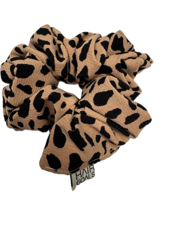 Leopard Print Scrunchie